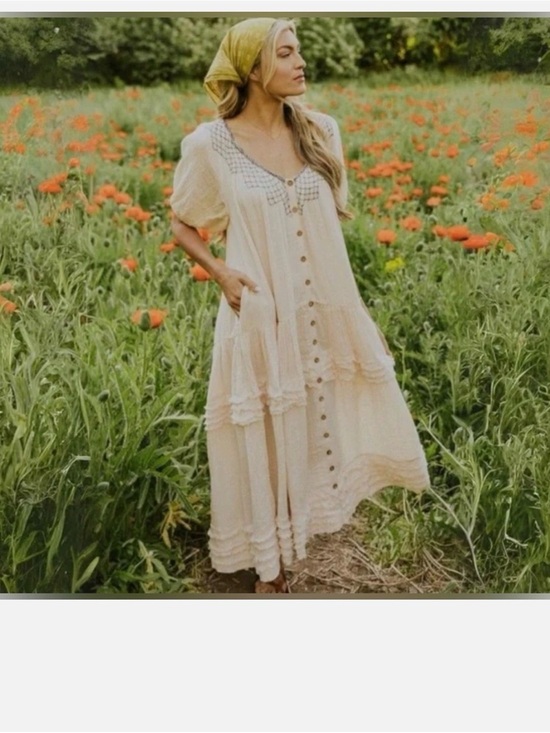 Free People Dresses & Skirts - Free People Sunday Stroll Maxi Dress